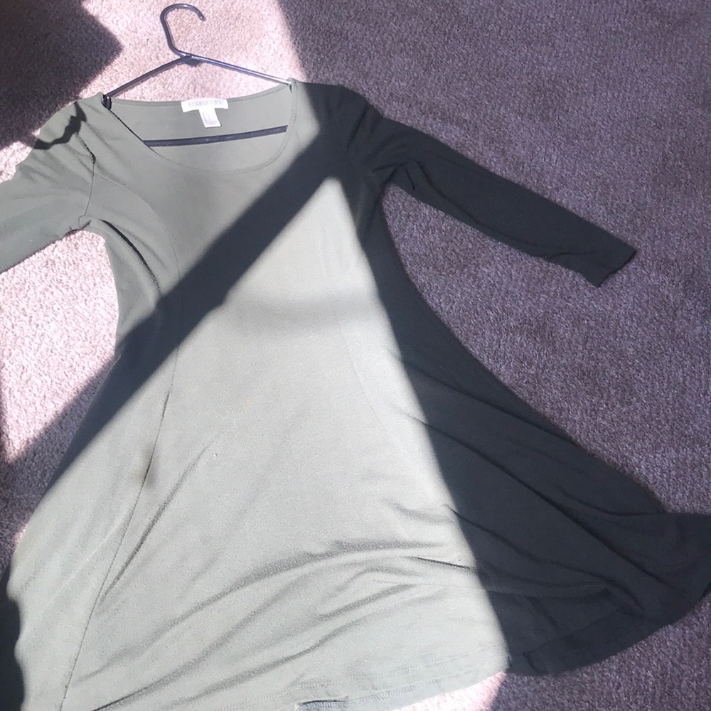 Forever 21 green dress
